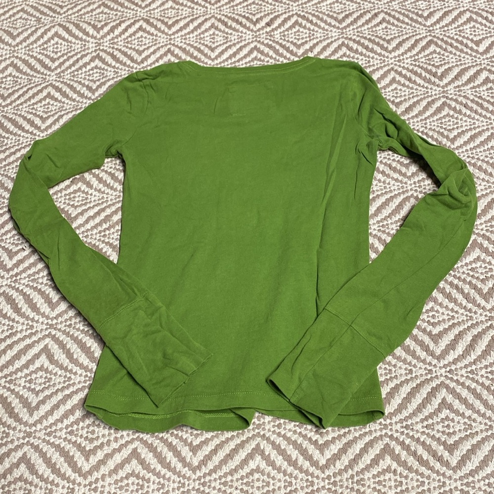 Abercrombie kids girl long sleeve small green - Picture 6 of 6